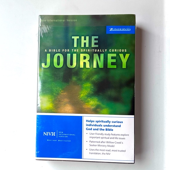 New The Journey A Bible for the Spiritually Curious NIV Zondervan - Picture 1 of 3